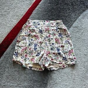 Francesca’s Collection Floral Mini Shorts